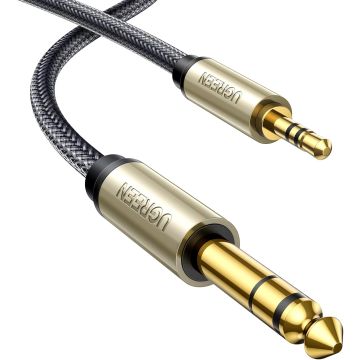 Cable UGREEN 3.5mm TRS a 6.35mm Macho 6.6ft