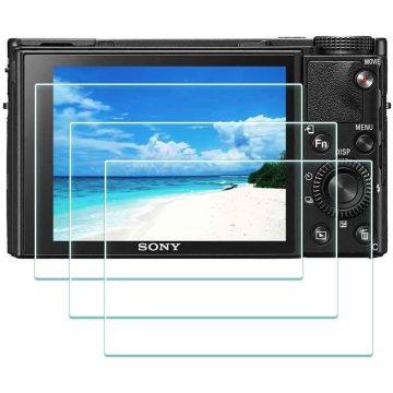 Protector de pantalla de vidrio templado 9H para Sony RX100 VII 3 unidades