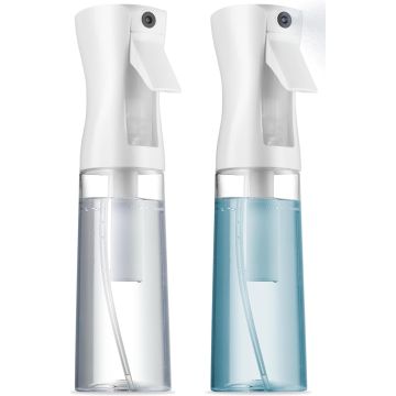 Botellas rociadoras continuas para cabello 2 unidades 200 ml