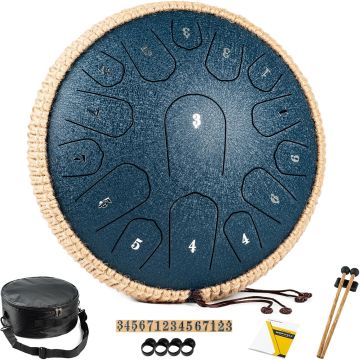 Steel Tongue Drum 13 pulgadas 15 notas D Mayor