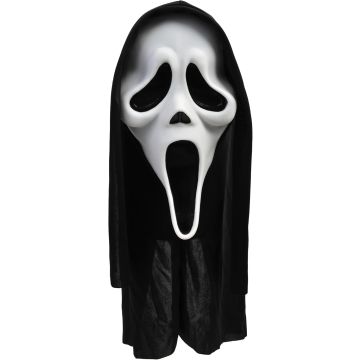 Máscara Scream Adulto Disfraz Ghost Face Accesorio Película Terror