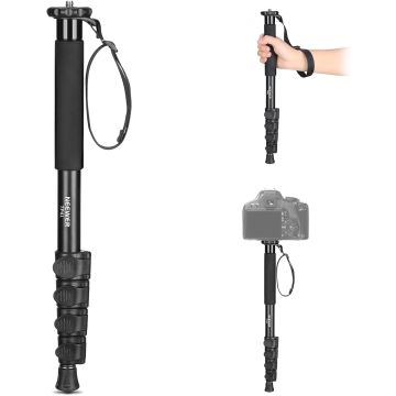 Monopie para cámara NEEWER aluminio 155 cm portátil