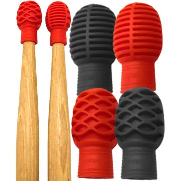 Puntas de silicona para baquetas 4 unidades