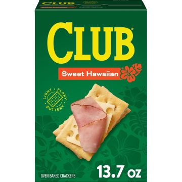Galletas Club Crackers Sabor Sweet Hawaiian 13.7 oz