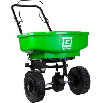 Chapin 89000A Esparcidor de Jardín, 80Lb, Neumáticos 10"
