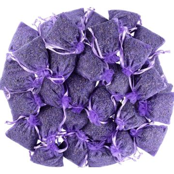Sachets de Lavanda Francesa (25 Unidades) para Armarios y Cajones