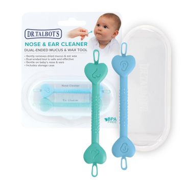 Dr. Talbot's Set de Limpieza Nasal y Auditivo para Bebé con Estuche 2 Pack