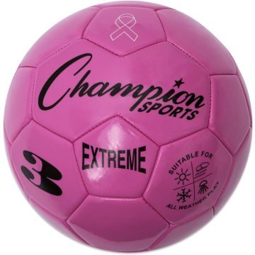 Balón de fútbol Champion Sports Extreme Serie Talle 3 Rosa