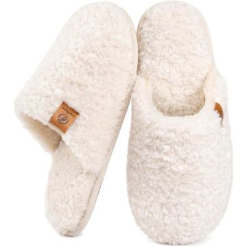 Pantuflas EverFoams Mujer Cremas Soft Memory Foam