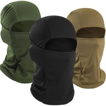 3 Balaclavas para Hombre WTACTFUL