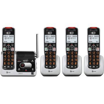 AT&T BL102-4 Teléfono Inalámbrico DECT 6.0 4 Auriculares Contestador