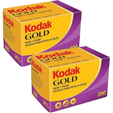 Kodak Gold 200 película 135/24 (Pack de 2)