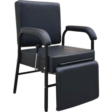Silla de Champú Reclinable con Altura Ajustable para Salón