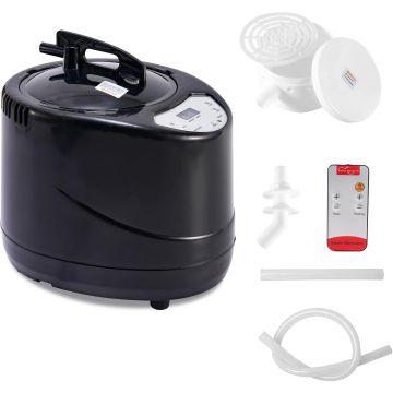 Generador de Vapor Portátil 3L 1200W para Sauna Hogar con Control Remoto