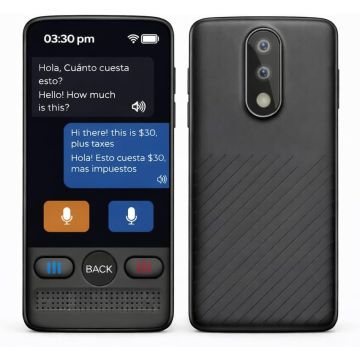 Dispositivo Traductor de Voz y Texto Instantáneo