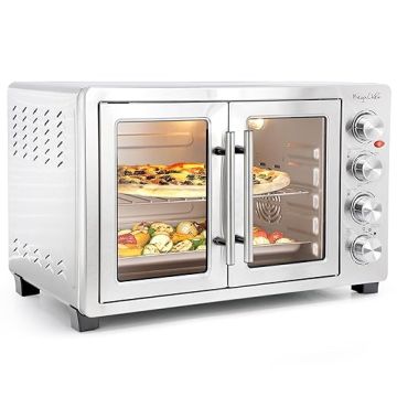 Horno eléctrico de mostrador MegaChef 47 cuartos con rotisse