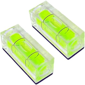 Nivel de Burbuja Magnético 2 Piezas 15x15x40mm