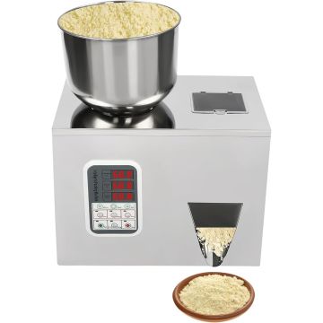 Llenadora Automática de Polvos, Rango 1-100g, Acero Inoxidab