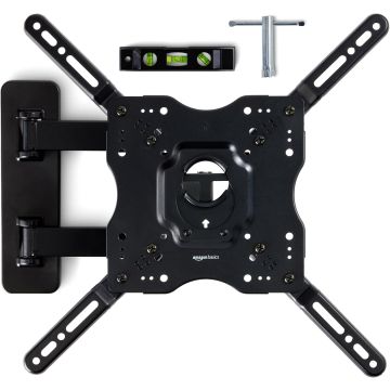 Soporte de pared articulado para TV de 26" a 55" Amazon Basics