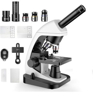 Microscopio Compuesto Biológico Monocular 2000X