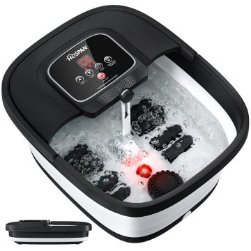 Spa de pies plegable HOSPAN con calor, burbujas y control de temperatura