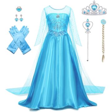 Vestido de Princesa para Niña Disfraz Halloween Cosplay