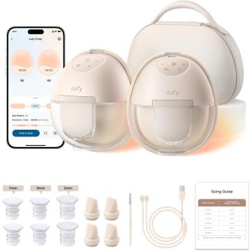 Extractor de Leche Térmico eufy S1 Pro, Sin Manos